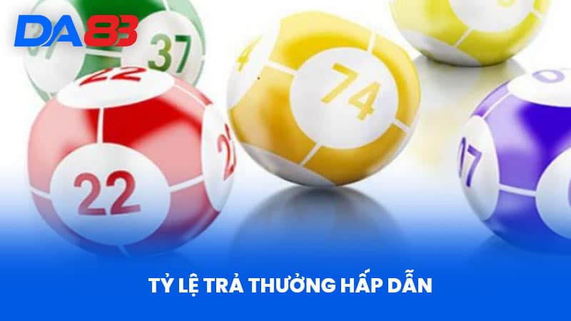 Xổ Số DA88 - Trải Nghiệm Đỉnh Cao Tại Nhà Cái Uy Tín 2 Tỷ lệ trả thưởng hấp dẫn